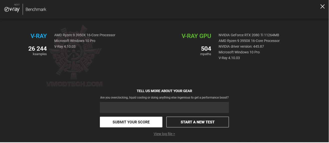 vray CPU Rendering Comparison Review
