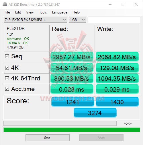 as1 Plextor M9P Plus PX 512M9PGN 512GB Review