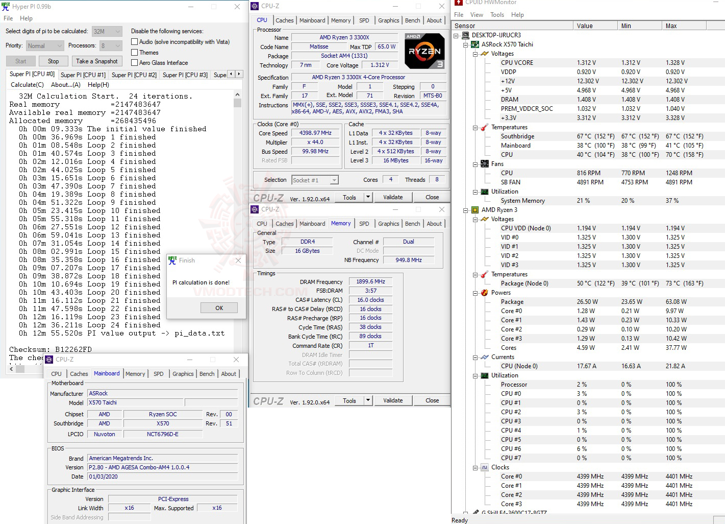 h32 oc AMD RYZEN 3 3300X PROCESSOR REVIEW
