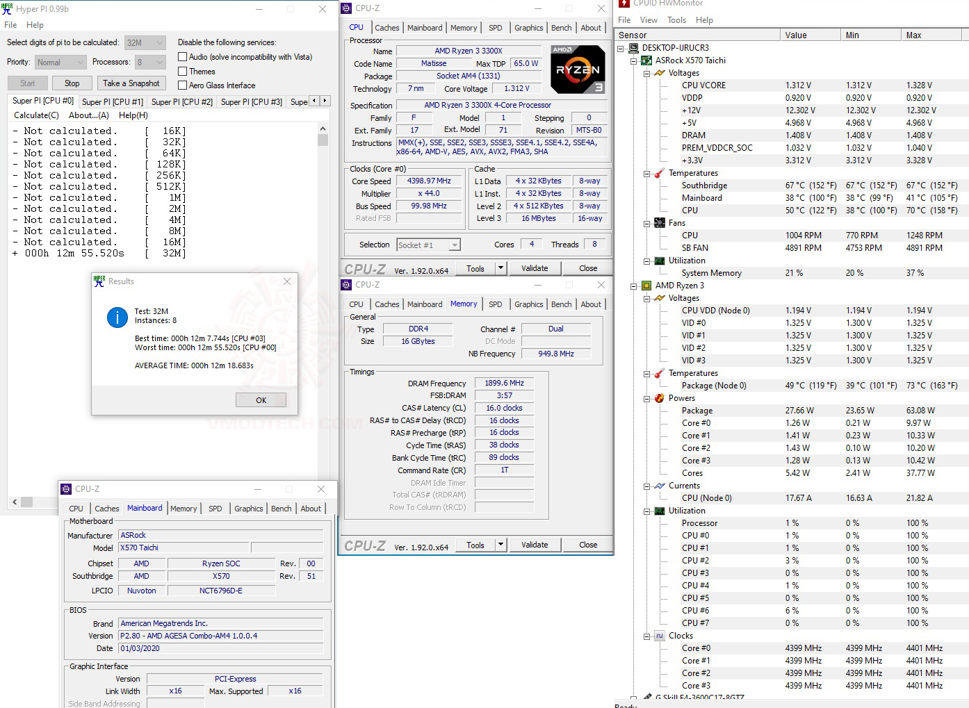 h32 oc1 AMD RYZEN 3 3300X PROCESSOR REVIEW