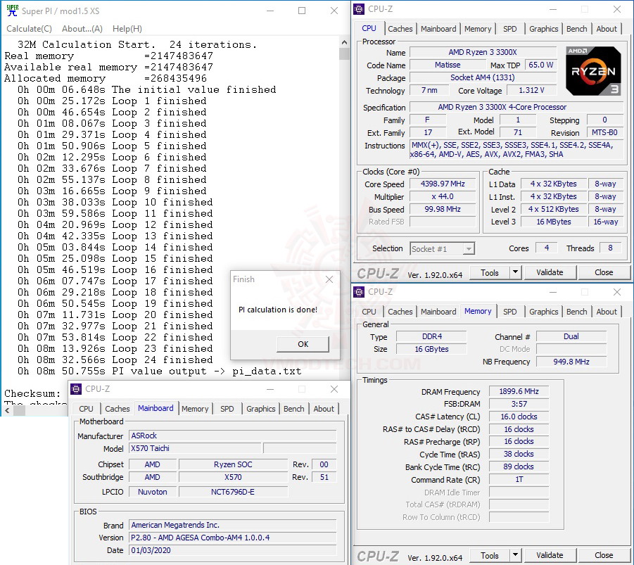 s32 oc AMD RYZEN 3 3300X PROCESSOR REVIEW