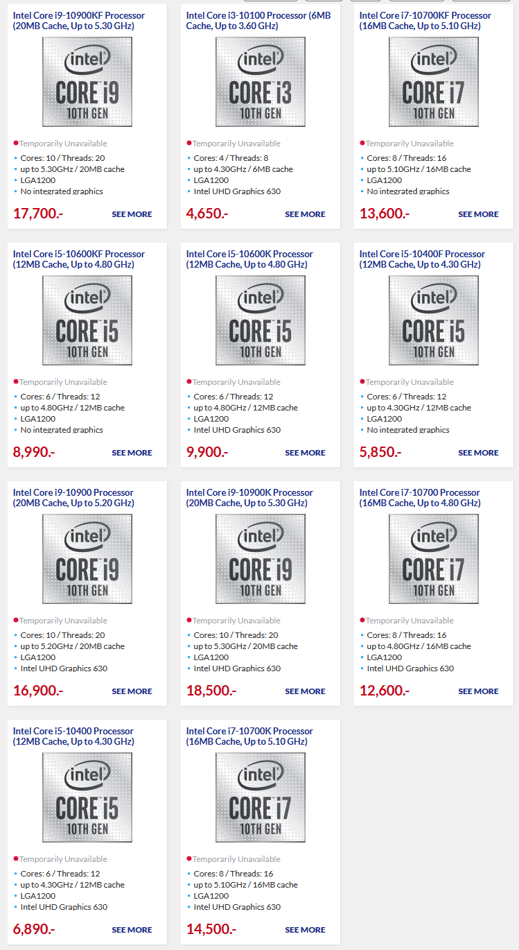 screenshot_2020-05-14-cpu-processors-thailand-intel-cpu-thailand-amd-cpu-thailand-intel-processor-thailand-amd-processo1 screenshot 2020 05 14 cpu processors thailand intel cpu thailand amd cpu thailand intel processor thailand amd processo1 ราคาไทยมาอีกแล้ว!! ซีพียู Intel 10th Gen ทั้ง 11รุ่นตั้งแต่ Core i9 , Core i7 , Core i5 และ Core i3 ทั้งรหัส K , KF , F และ Non K พร้อมวางจำหน่ายเร็วๆนี้