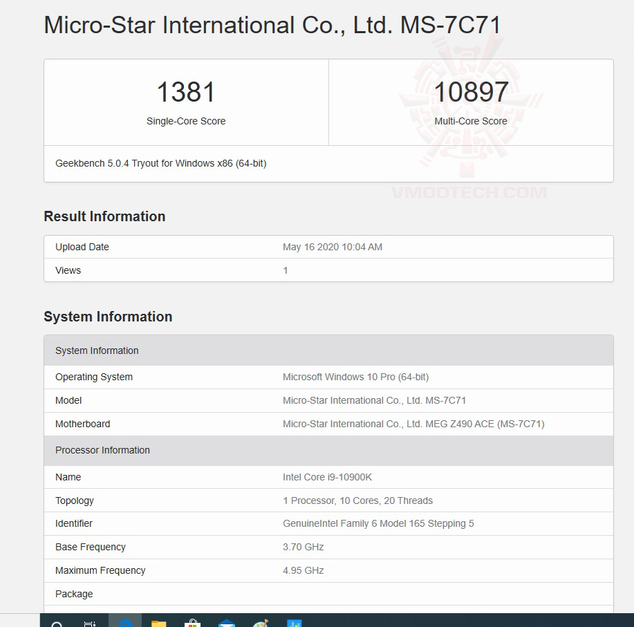geek5 INTEL CORE i9 10900K PROCESSOR REVIEW