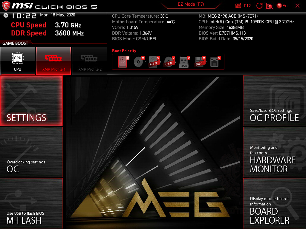 msi snapshot 08 MSI MEG Z490 ACE REVIEW