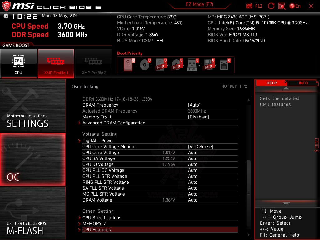 msi snapshot 10 MSI MEG Z490 ACE REVIEW