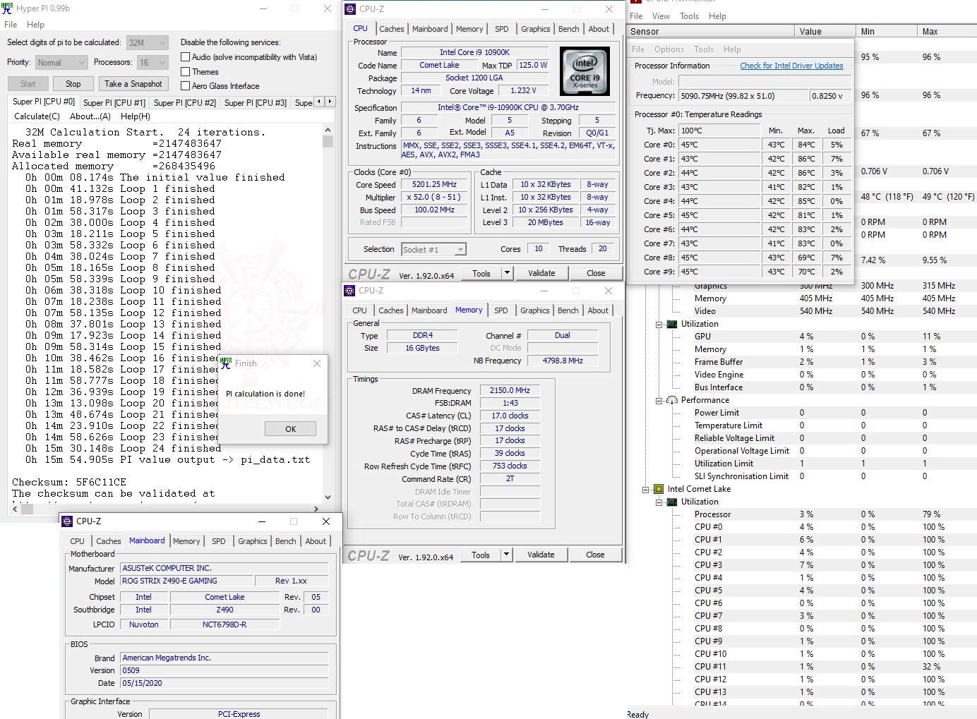 h32 ASUS ROG STRIX Z490 E GAMING REVIEW
