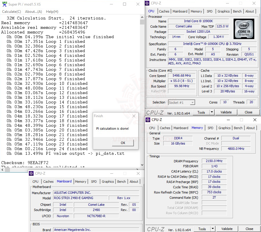 s32 max ASUS ROG STRIX Z490 E GAMING REVIEW