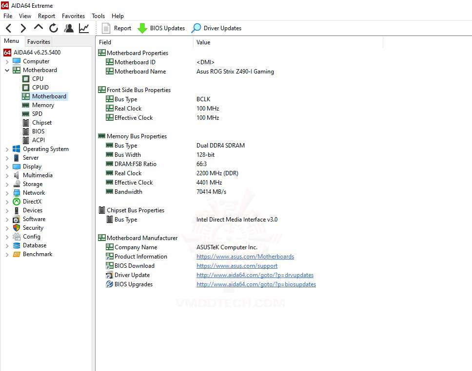 mb ASUS ROG STRIX Z490 I GAMING REVIEW