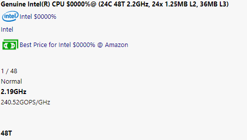 intel-ice-lake-sp-sisoft intel ice lake sp sisoft หลุดผลทดสอบซีพียู Intel Ice Lake SP ในรหัส “Whitley” สถาปัตย์ขนาด 10nm จำนวนคอร์ 24C/48T ในโปรแกรม Geekbench และ Sisoft Sandra อย่างไม่เป็นทางการ
