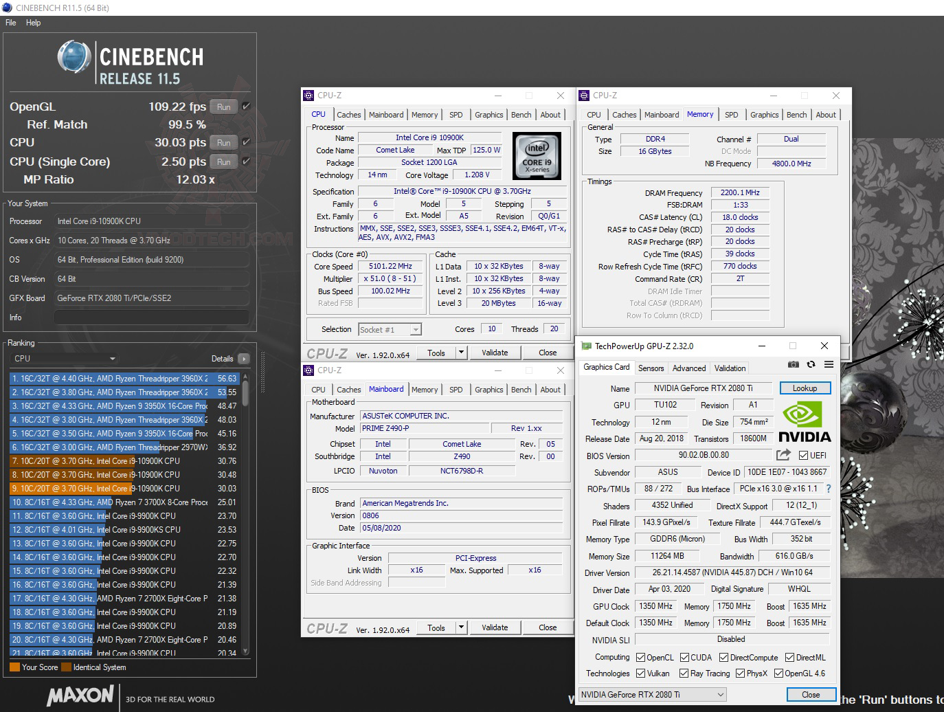 c11 c11 ASUS PRIME Z490 P REVIEW