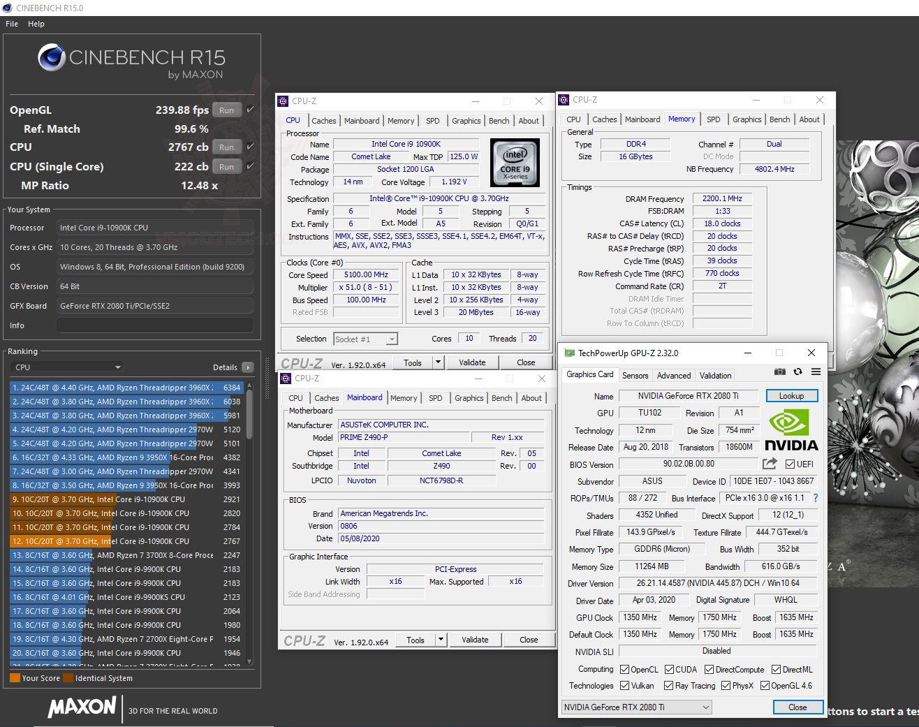 c15 c15 ASUS PRIME Z490 P REVIEW