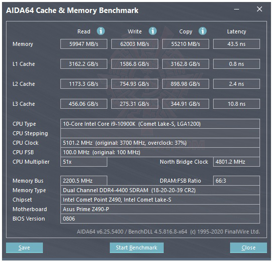 mem mem ASUS PRIME Z490 P REVIEW