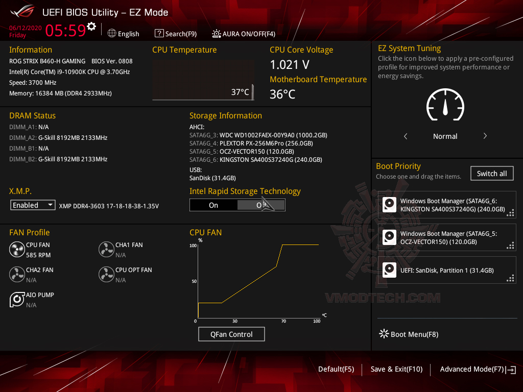 200612055942 ASUS ROG STRIX B460 H GAMING REVIEW
