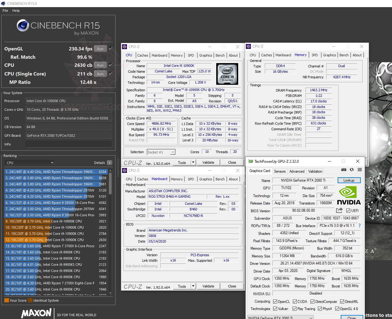 c15 ASUS ROG STRIX B460 H GAMING REVIEW