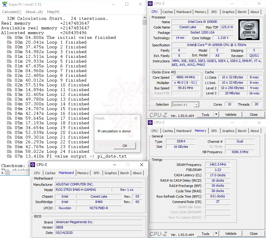s32 ASUS ROG STRIX B460 H GAMING REVIEW