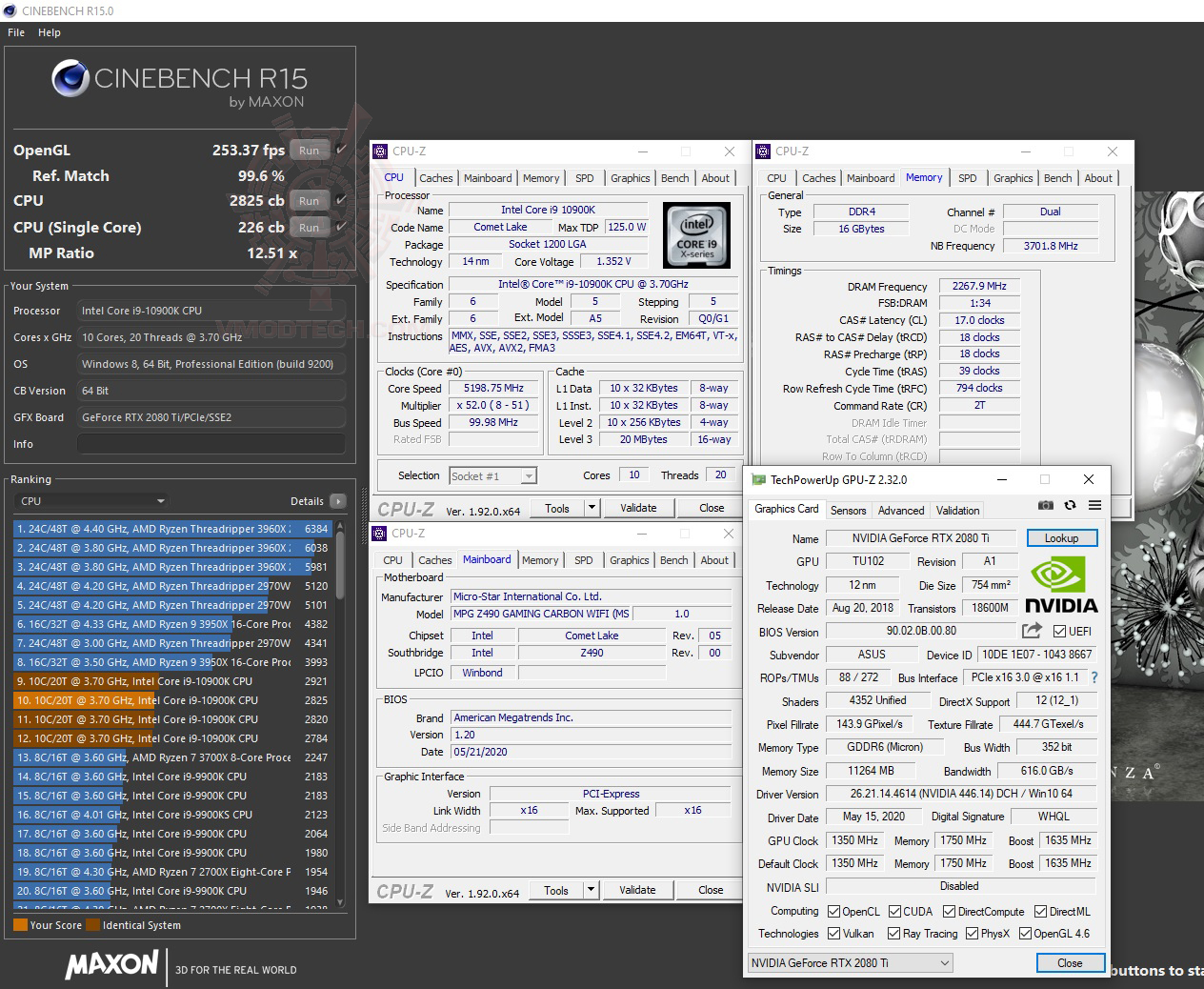 c15 c15 MSI MPG Z490 GAMING CARBON WIFI REVIEW