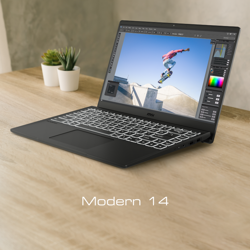 02 จัดเต็มความสร้างสรรค์ วางจำหน่ายพร้อมกันแล้ววันนี้ MSI Modern Series รุ่นใหม่ ทั้ง Intel 10th Gen ผนวกกับ GeForce MX330 และครั้งแรกของ CPU Ryzen 4000 ซีรี่ส์ บน MSI Content Creation ราคาเริ่มต้นที่ 19,990 บาท