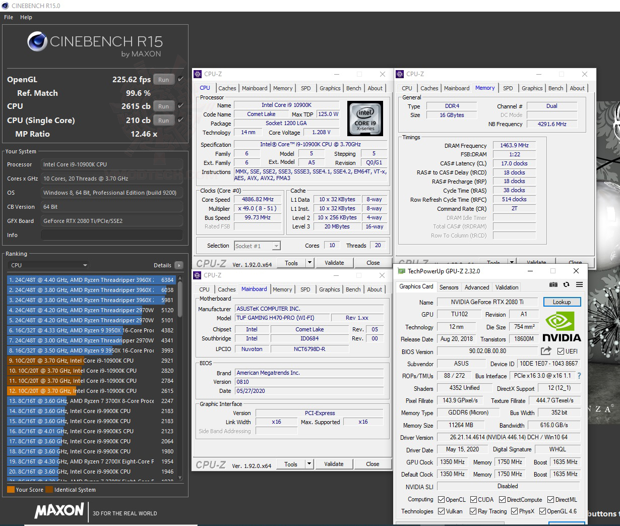 c15 ASUS TUF GAMING H470 PRO (WI FI) REVIEW