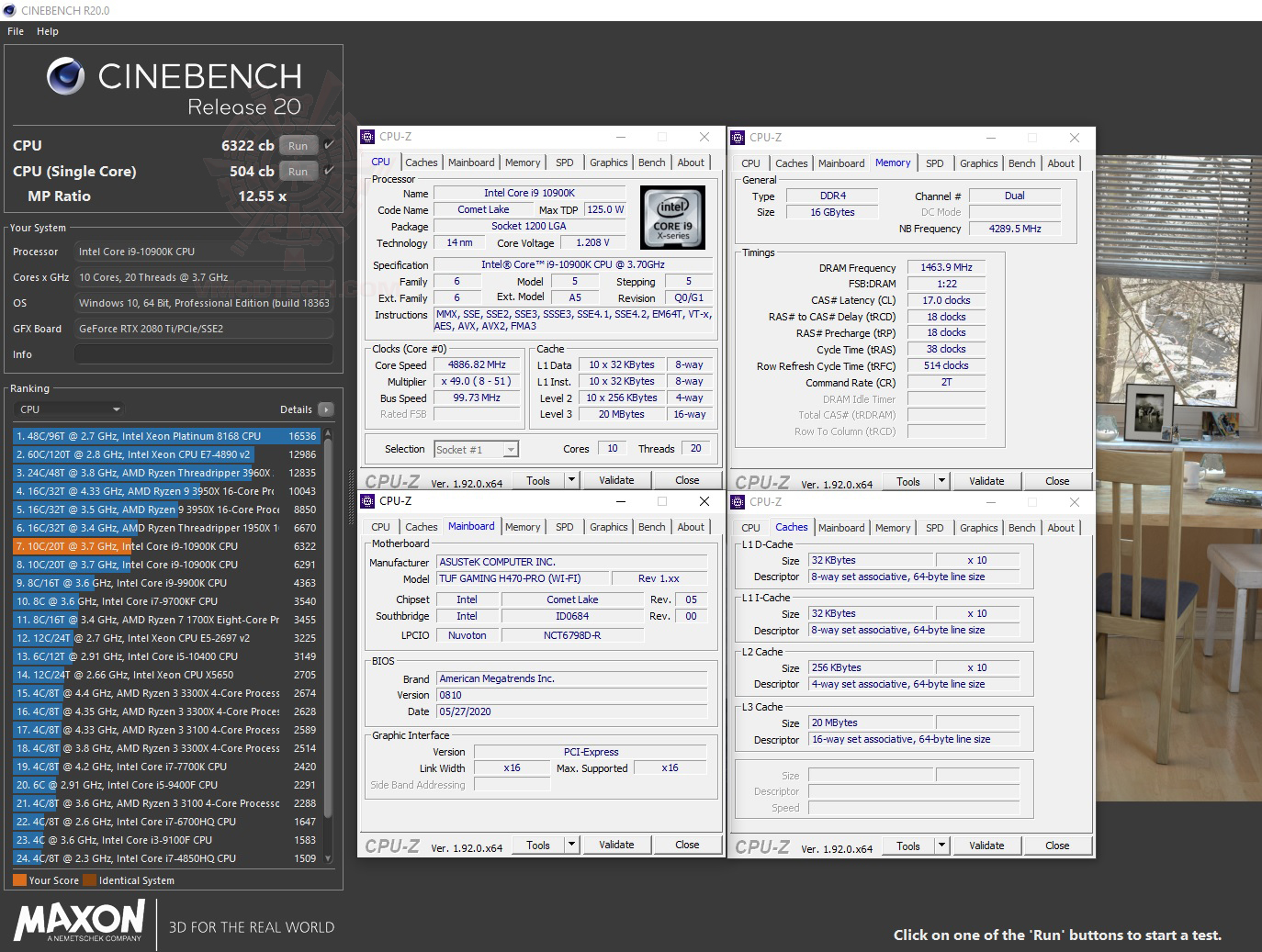 c20 ASUS TUF GAMING H470 PRO (WI FI) REVIEW