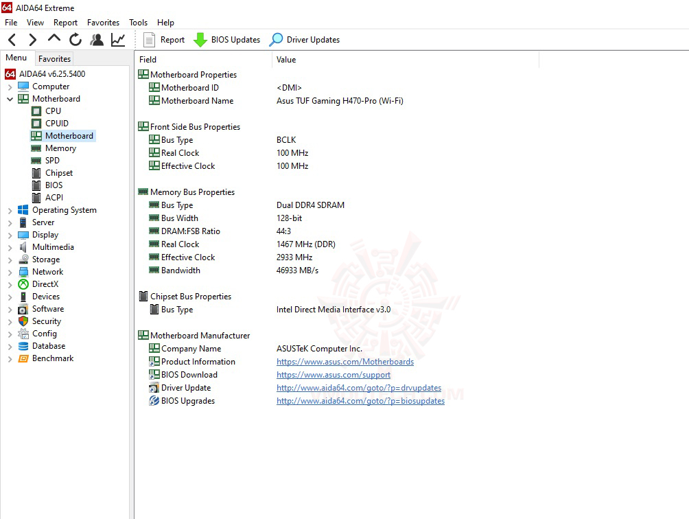 mb ASUS TUF GAMING H470 PRO (WI FI) REVIEW