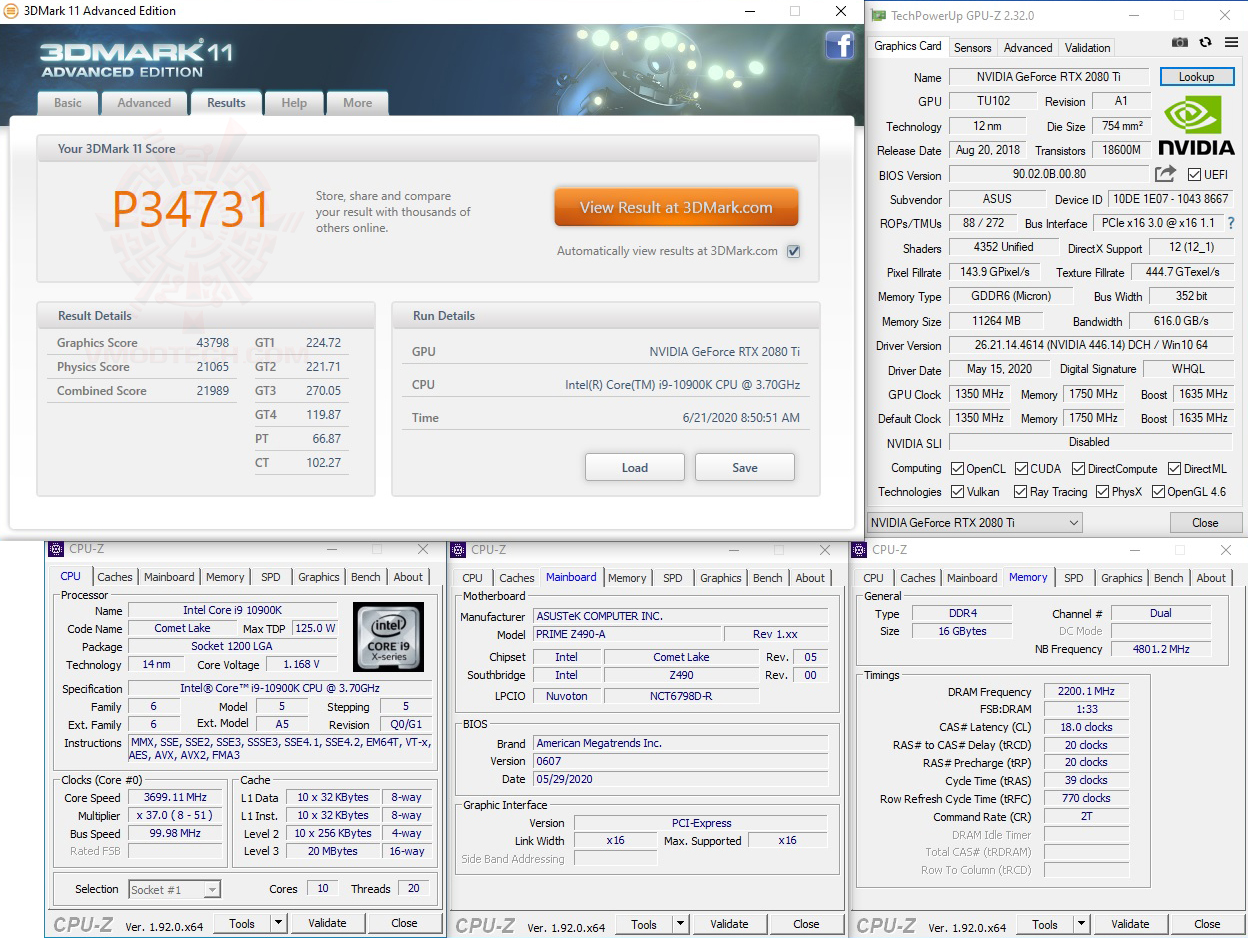 11 11 ASUS PRIME Z490 A REVIEW