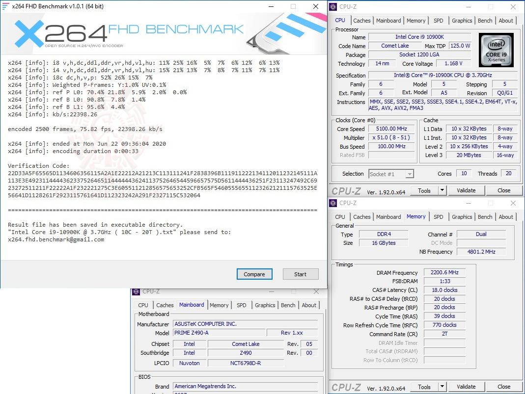 x264-1 x264 1 ASUS PRIME Z490 A REVIEW