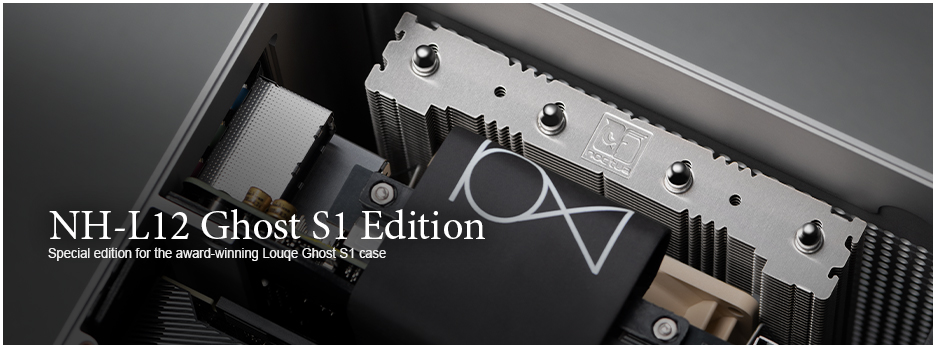 banner_nh_l12_ghots_s1_product_2_1 banner nh l12 ghots s1 product 2 1 Noctua เปิดตัวฮีตซิงค์ซีพียู NH L12 Ghost S1 edition รุ่นใหม่ล่าสุดรองรับซ็อกเก็ต Intel LGA1200, LGA115x และ AMD AM4 สำหรับเคส ITX ระดับพรีเมี่ยม