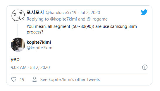 2020-07-04_9-01-35 2020 07 04 9 01 35 ลือ!! NVIDIA RTX 3090 RTX 3080 และ RTX 3070 สถาปัตย์ Ampere จะใช้เทคโนโลยีกระบวนการผลิตสถาปัตย์ขนาด 8nm จากทาง Samsung