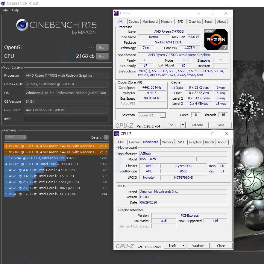amd ryzen 7 4700g 8 core renoir apu cinebench r20 performance benchmark 2 หลุด!! ผลทดสอบซีพียู AMD Ryzen 7 4700G ในรหัส Renoir สถาปัตย์ ZEN2 ขนาด 7nm เป็นซีพียู APU รุ่นใหม่ล่าสุด 8C/16T บริโภคไฟ 65W TDP คาดพร้อมจะเปิดตัวในเร็วๆนี้