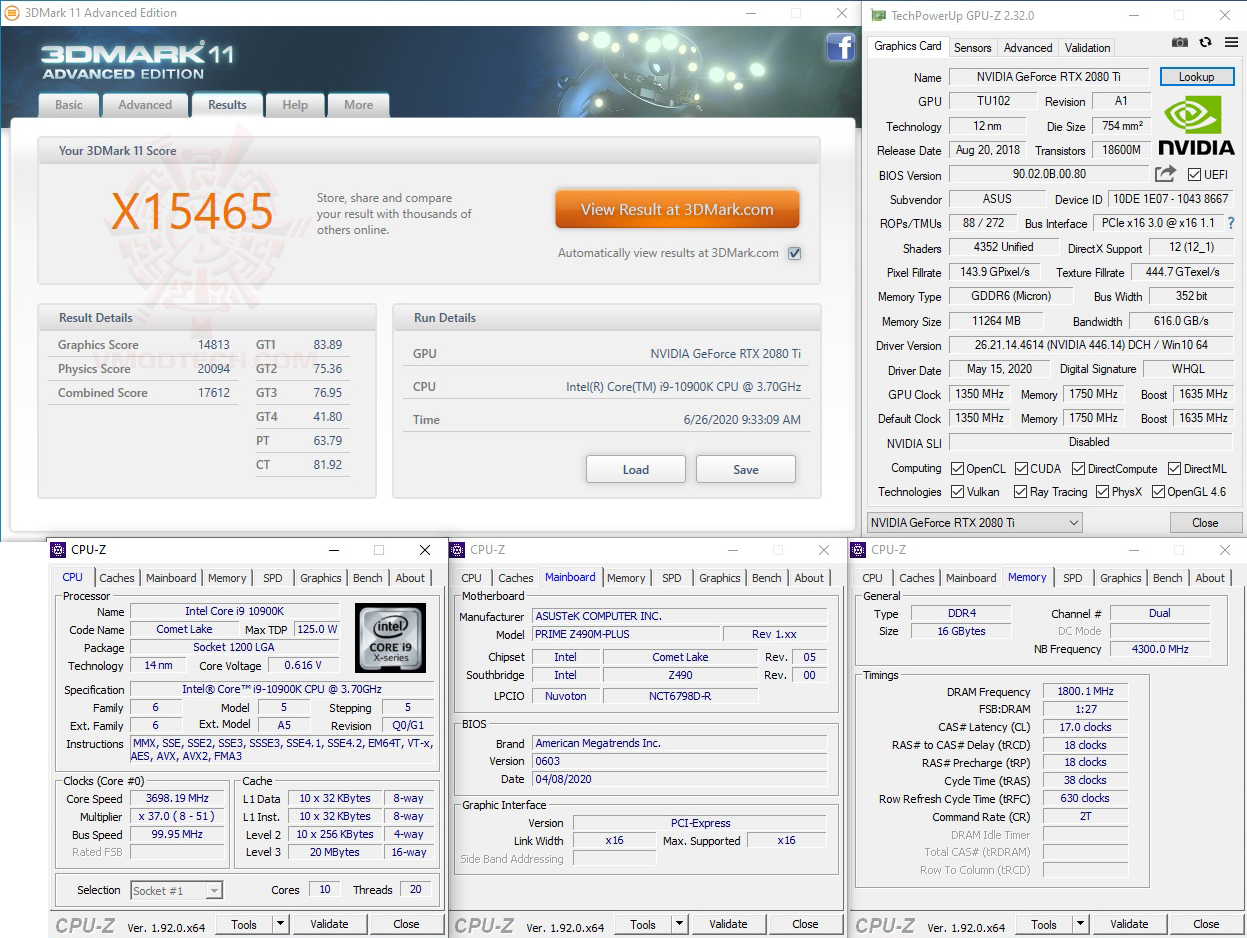 11x 11x ASUS PRIME Z490M PLUS REVIEW