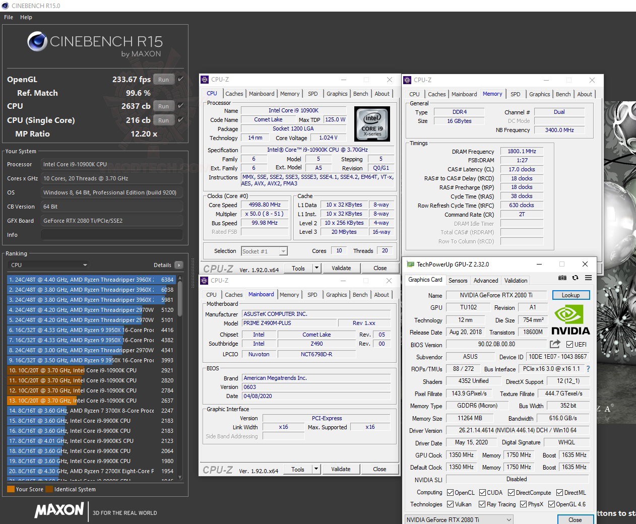 c15 c15 ASUS PRIME Z490M PLUS REVIEW