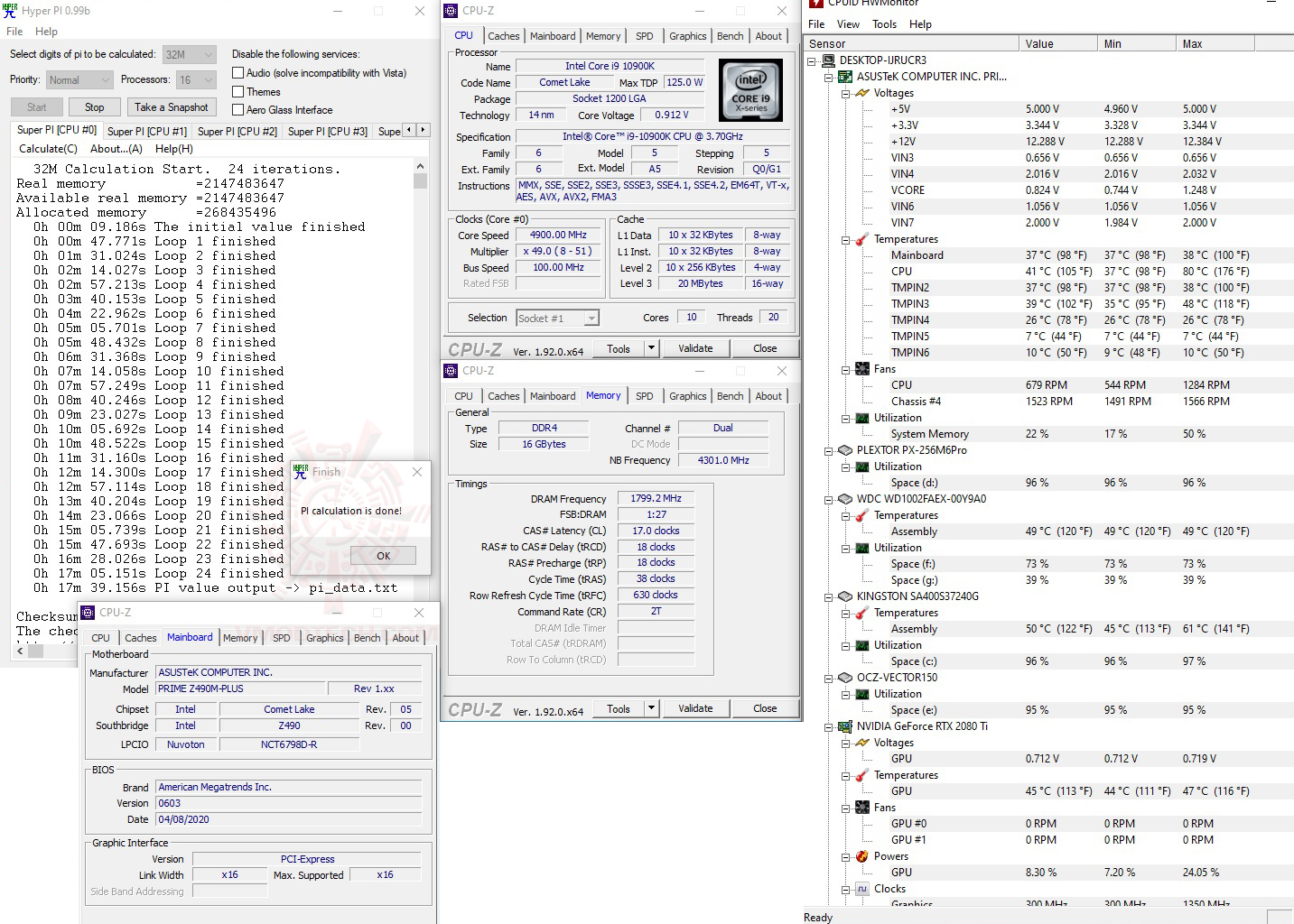 h32 h32 ASUS PRIME Z490M PLUS REVIEW