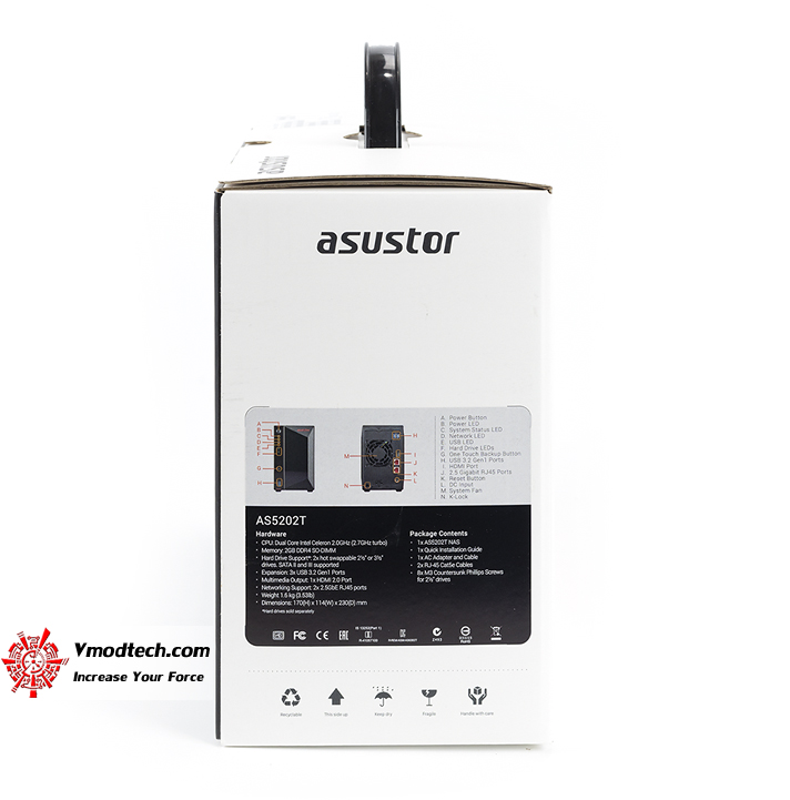 tpp_7746 tpp 7746 asustor AS5202T 2 Bays NAS Review