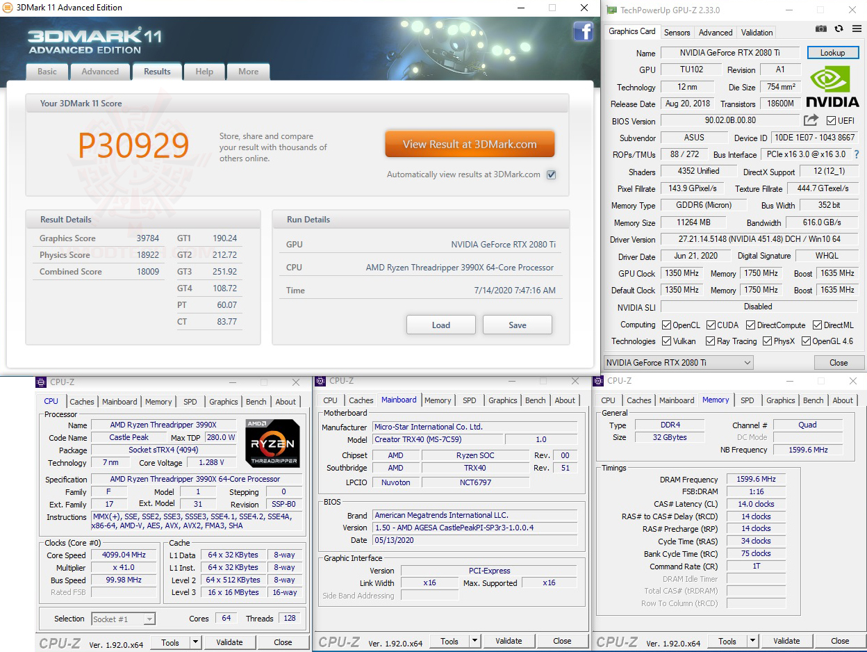 11 AMD RYZEN THREADRIPPER 3990X PROCESSOR REVIEW