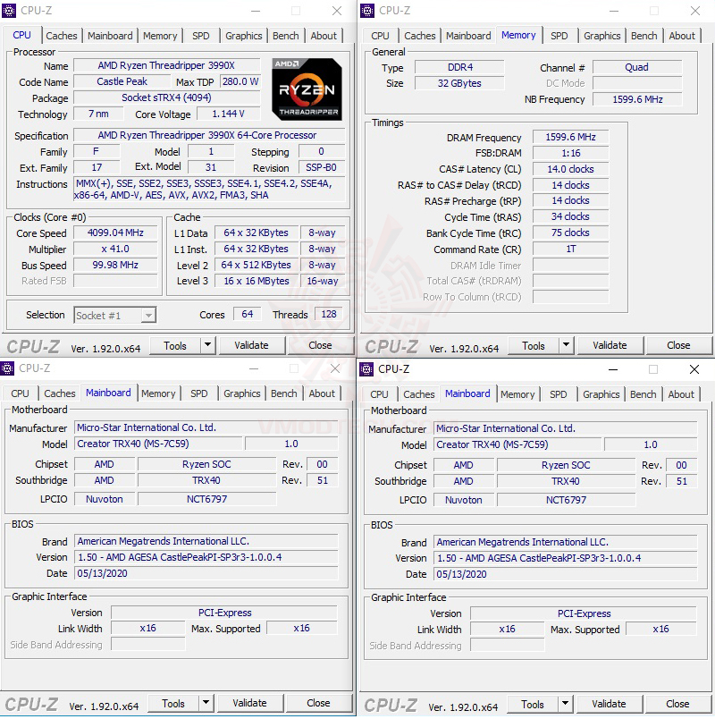 cpuid41 AMD RYZEN THREADRIPPER 3990X PROCESSOR REVIEW