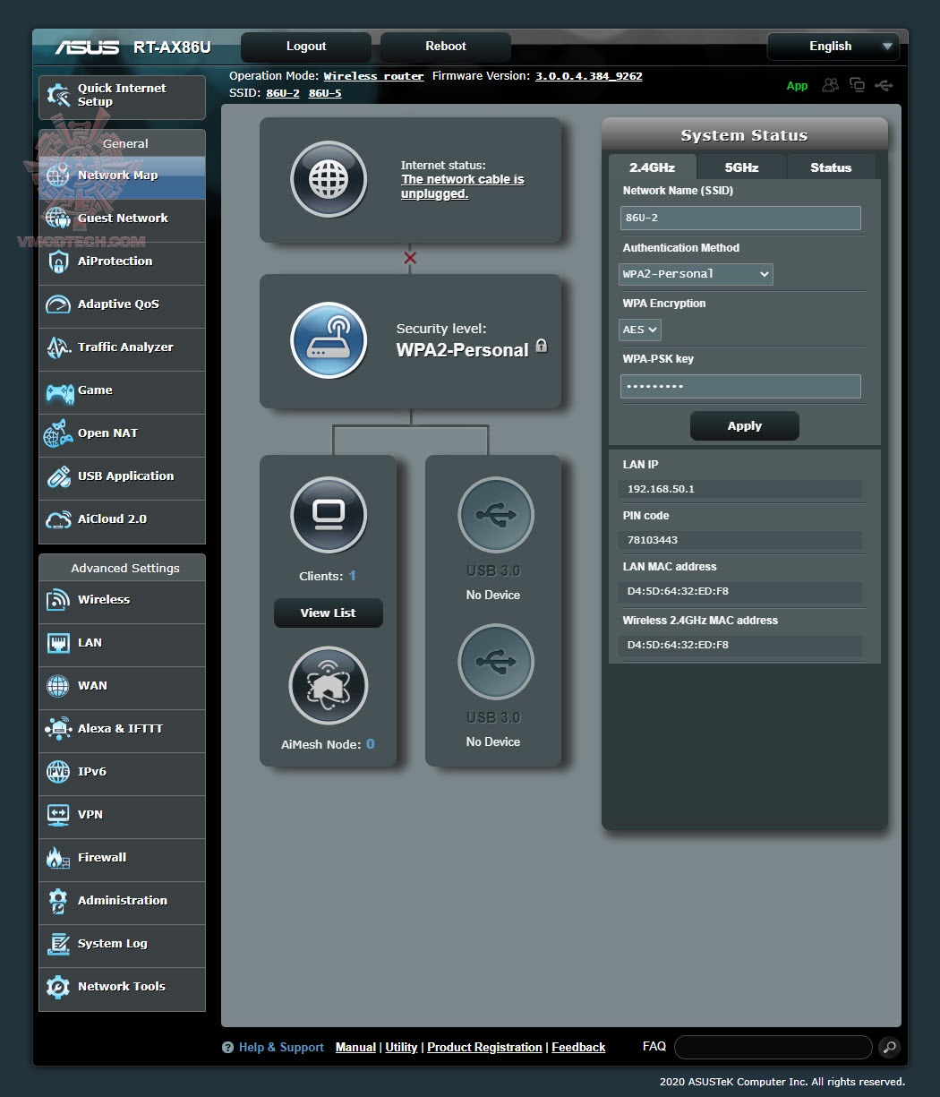 b ASUS RT AX86U AX5700 Dual Band WiFi 6 Gaming Router Review