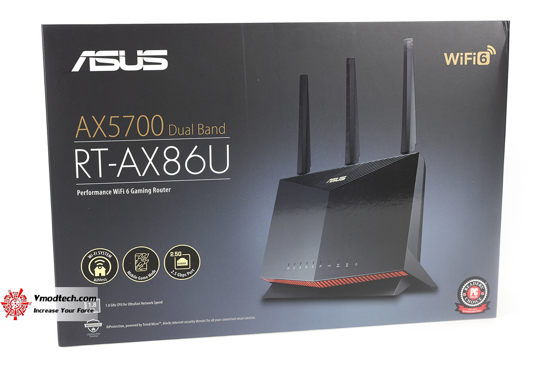 tpp 7806 ASUS RT AX86U AX5700 Dual Band WiFi 6 Gaming Router Review