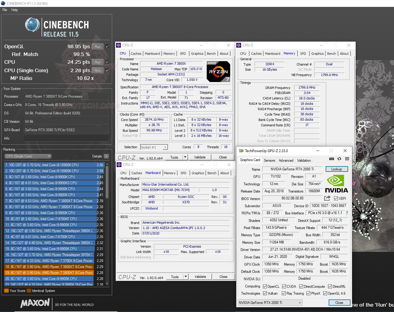c11 MSI MAG B550M MORTAR REVIEW
