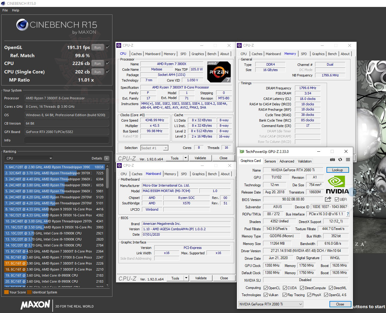 c15 MSI MAG B550M MORTAR REVIEW