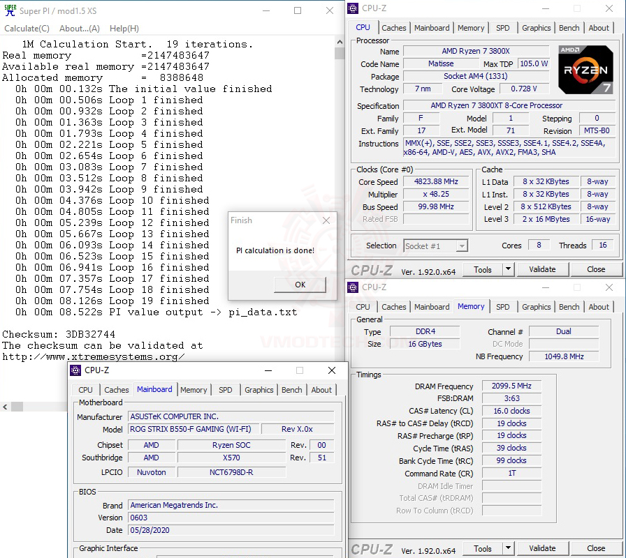 s1 oc ASUS ROG STRIX B550 F GAMING WIFI REVIEW