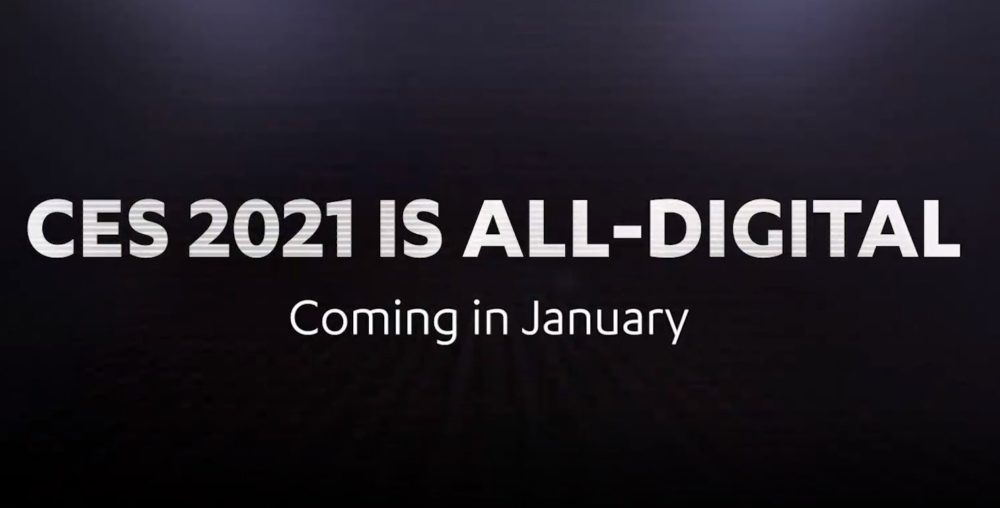 ces 2021 digital 1000x508 มหกรรมเทคโนโลยี CES 2021 เตรียมจัดงานออนไลน์เต็มรูปแบบต้นปีหน้า