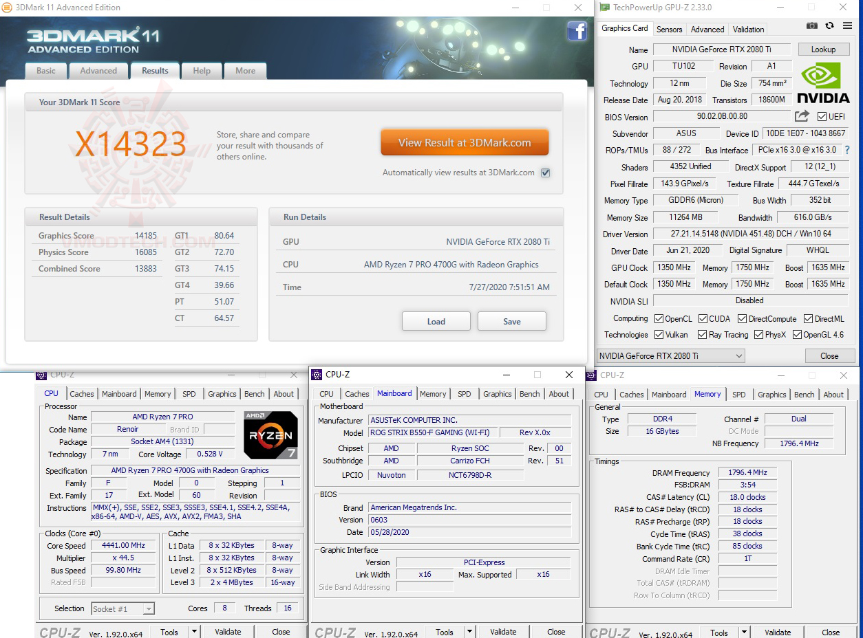 11x AMD RYZEN 7 PRO 4750G PROCESSOR REVIEW