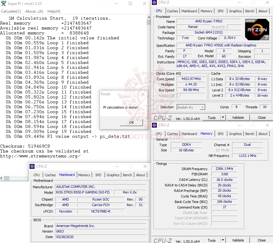 s1 oc AMD RYZEN 7 PRO 4750G PROCESSOR REVIEW