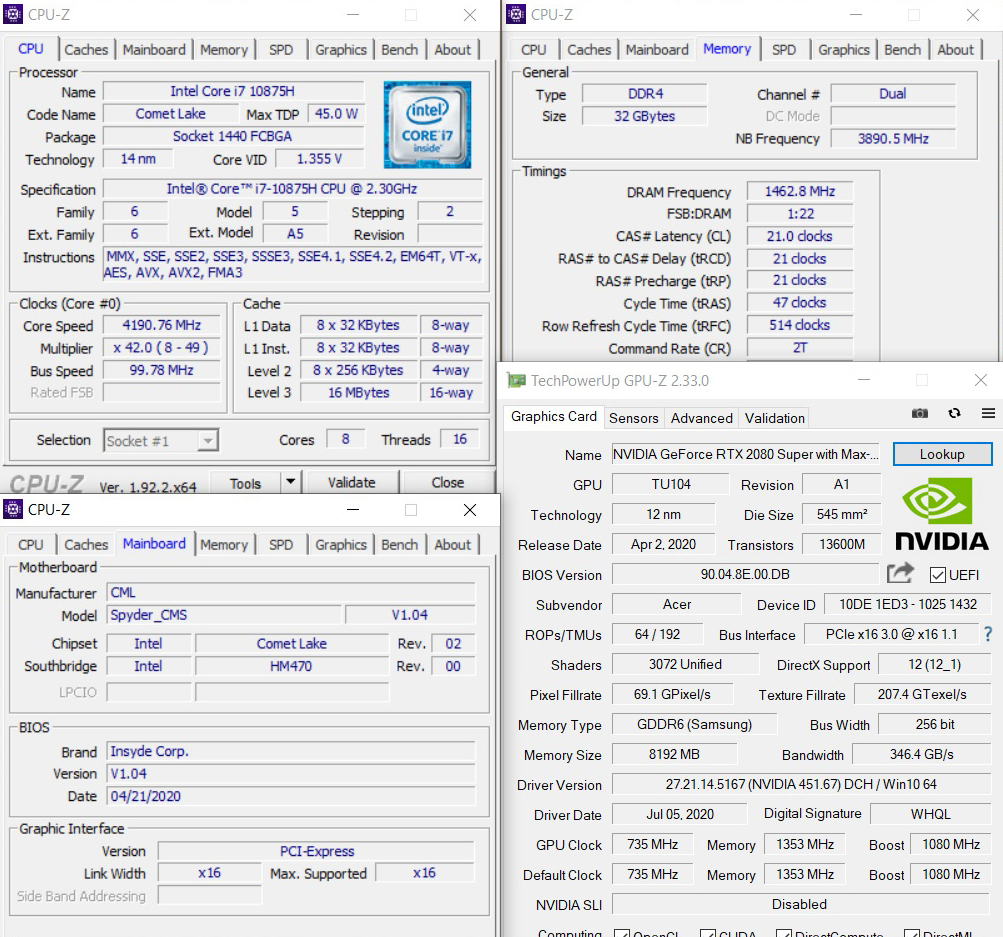 cpuz Predator Triton 500 Review
