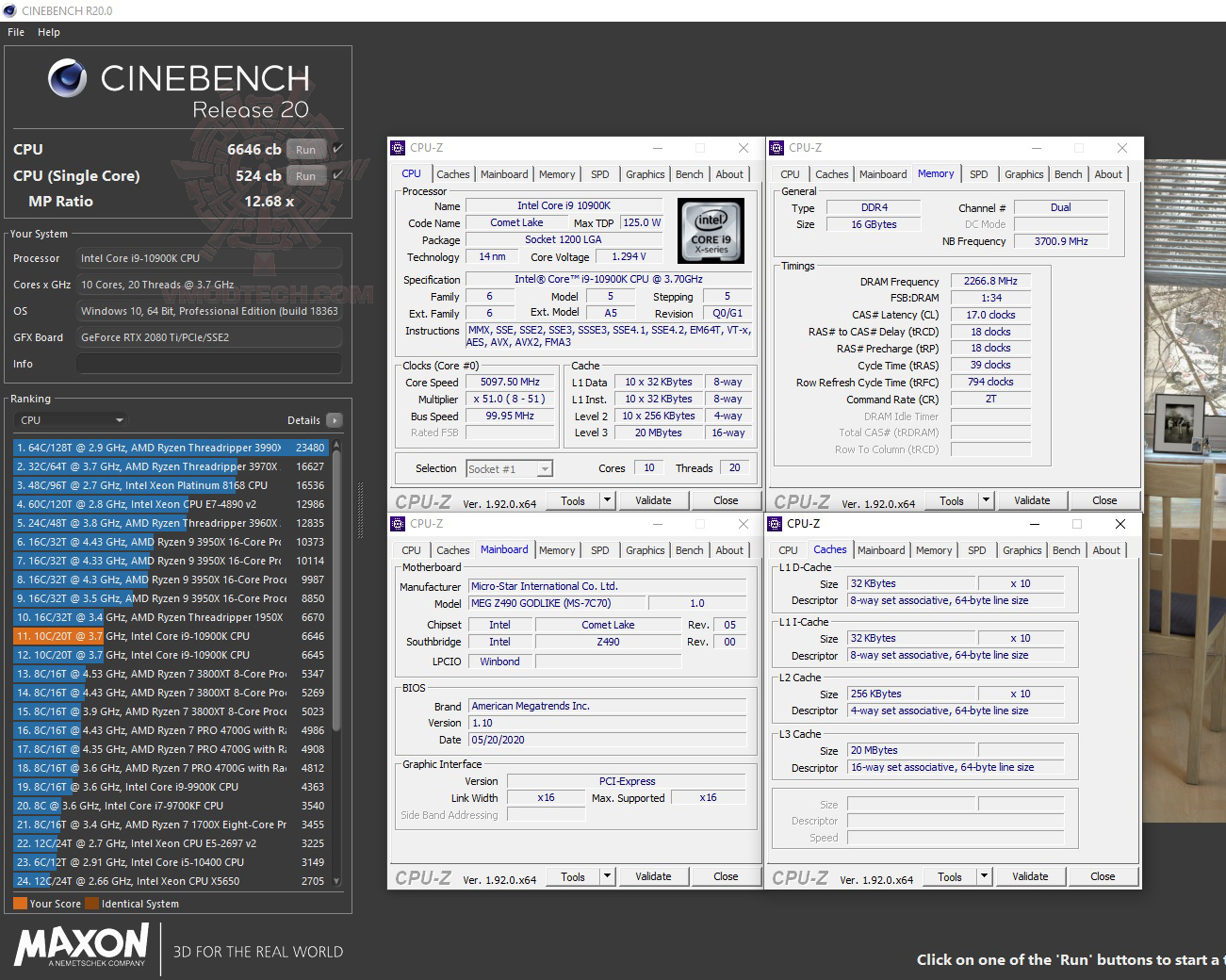 c20 MSI MEG Z490 GODLIKE REVIEW