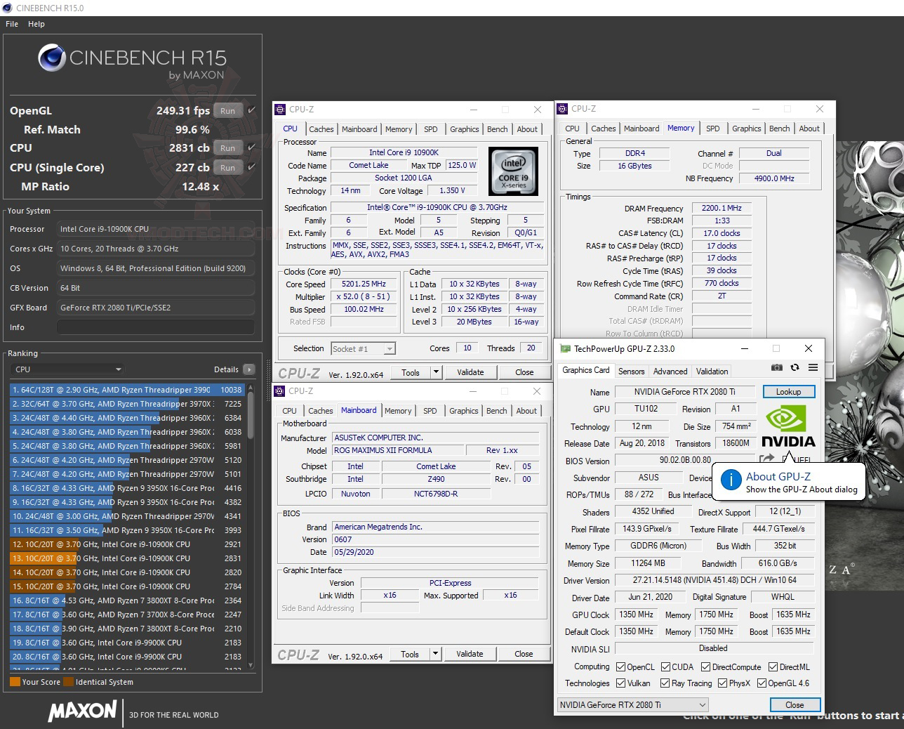 c15 ASUS ROG MAXIMUS XII FORMULA REVIEW