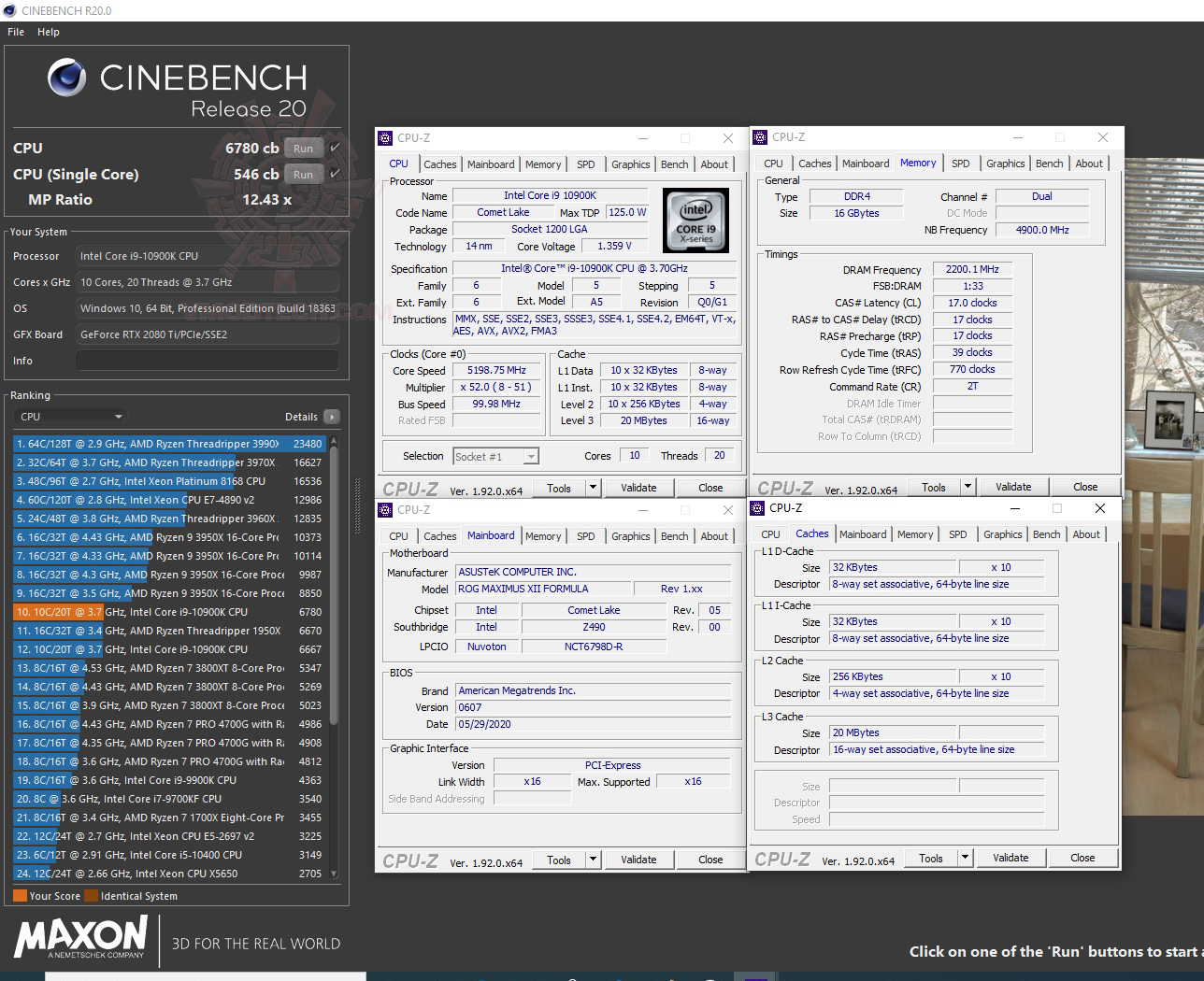 c20 ASUS ROG MAXIMUS XII FORMULA REVIEW