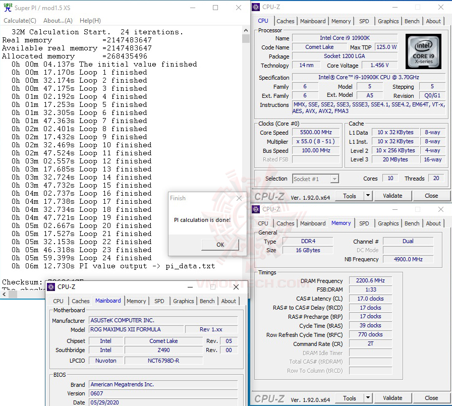 s32 oc55 ASUS ROG MAXIMUS XII FORMULA REVIEW