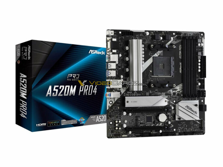 asrock-a520m-pro4-motherboard_1-740x555 asrock a520m pro4 motherboard 1 740x555 ลือ!! AMD เปิดตัวเมนบอร์ดรุ่นเล็กชิปเซ็ต A520 ในระดับ Entry Level ในวันที่ 18สิงหาคมที่จะถึงนี้อย่างไม่เป็นทางการ