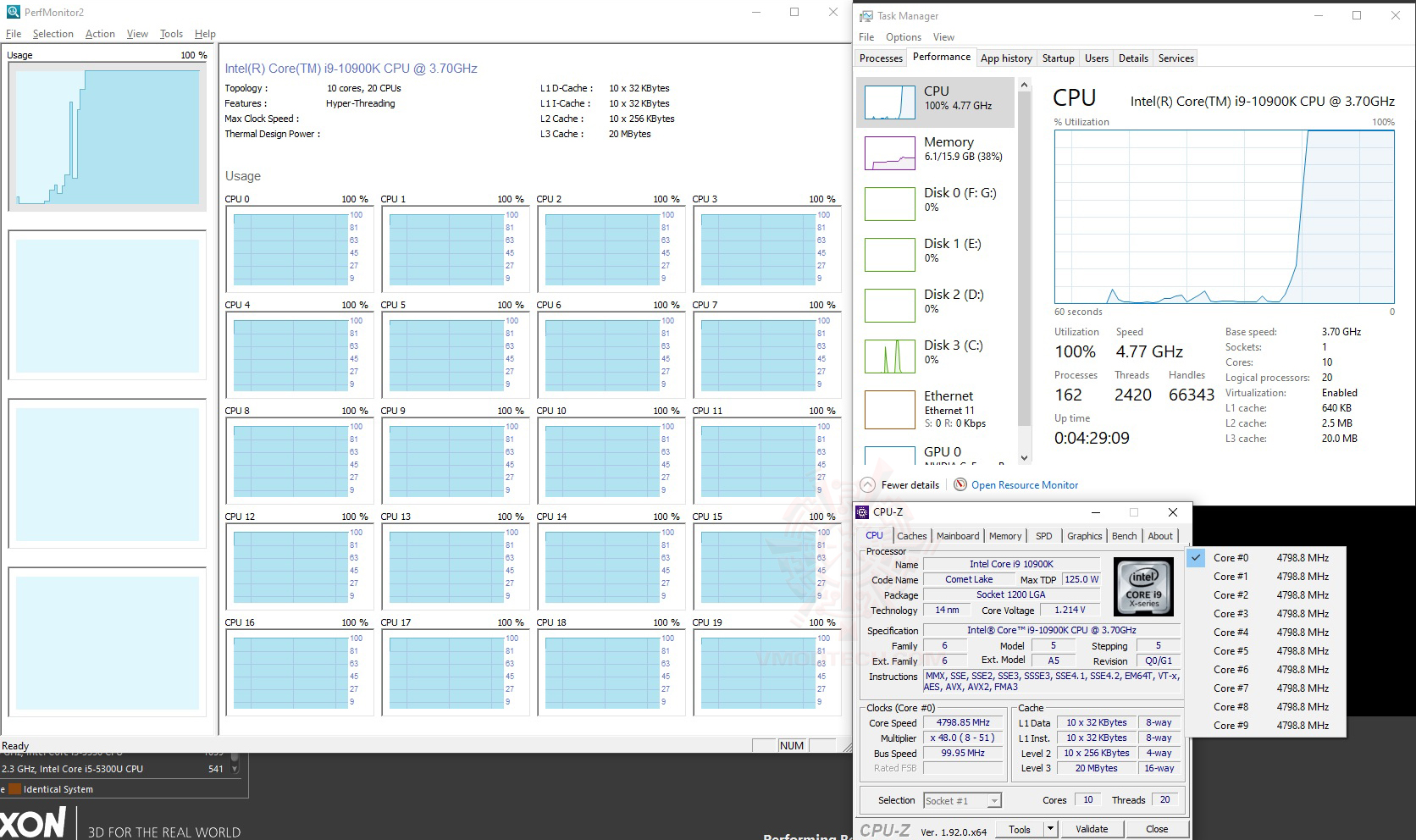 core INTEL CORE I9 10900K V AMD RYZEN THREADRIPPER 3990X REVIEW